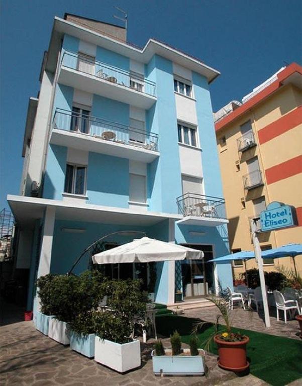 Hotel Eliseo Rimini Exteriör bild